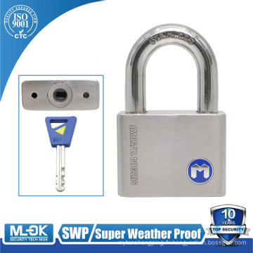 M lock W11 / 50WF cadenas de marque en acier inoxydable à cylindre à disque rotatif